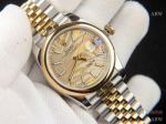Rolex Datejust Gold Palm dial Domed bezel Gold Jubilee Watch